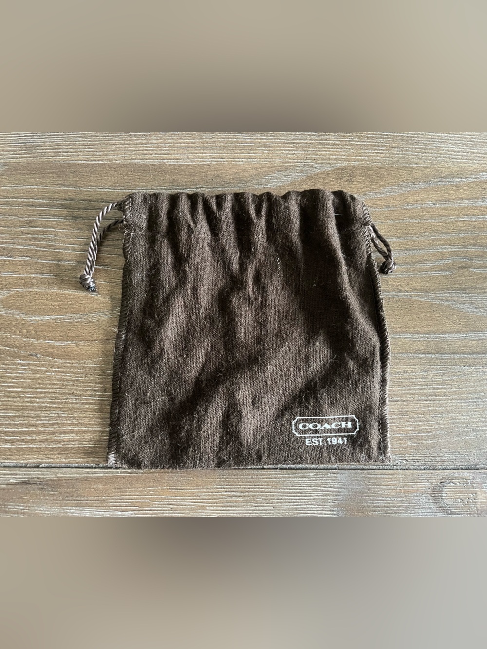 Coach BrownDrawstring Pouch for Men